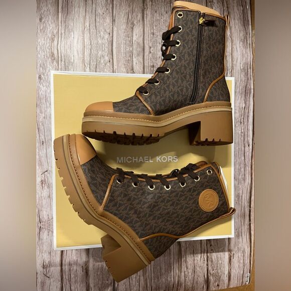 MICHAEL Michael Kors Corey Leather Bootie - Picture 4 of 9